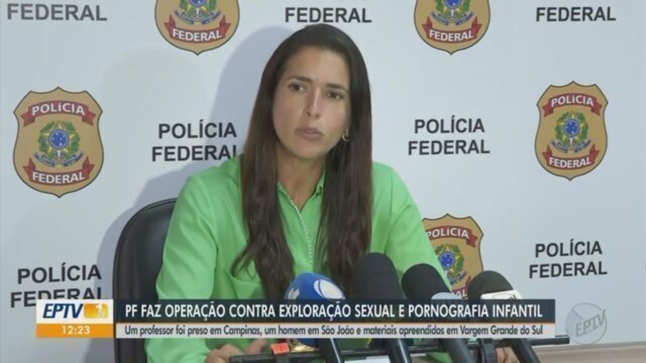 Vendedor com 900 arquivos de abuso sexual infantil é preso pela PF em São  João da Boa Vista - Notícias - Rádio Jota Notícias